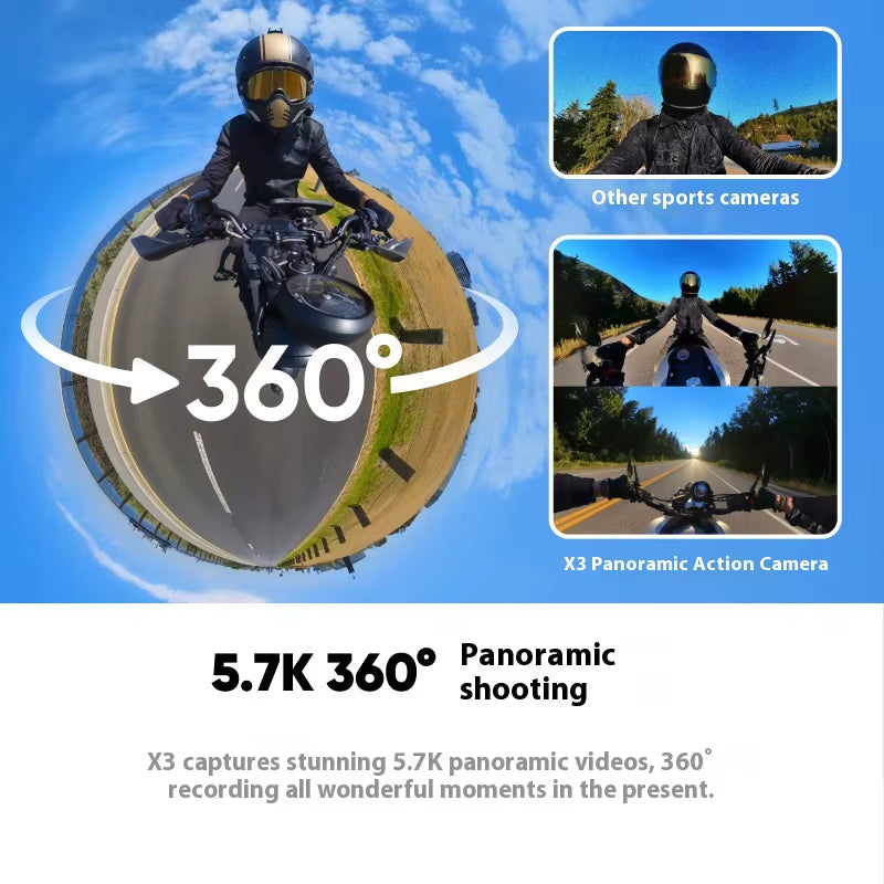 Insta360 X3 Action Waterproof Camera