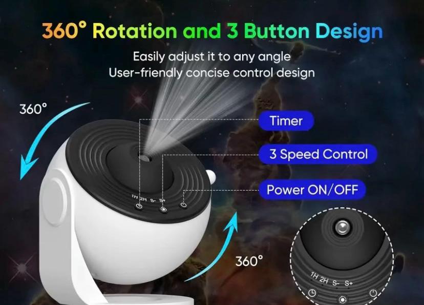 Starry Sky Night Projector